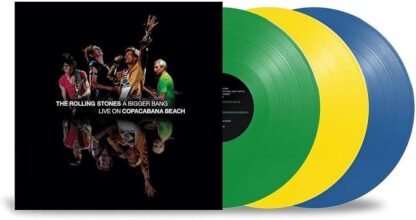 The Rolling Stones - A Bigger Bang Live On Copacabana Beach [Green/Yellow/Blue 3 LP]