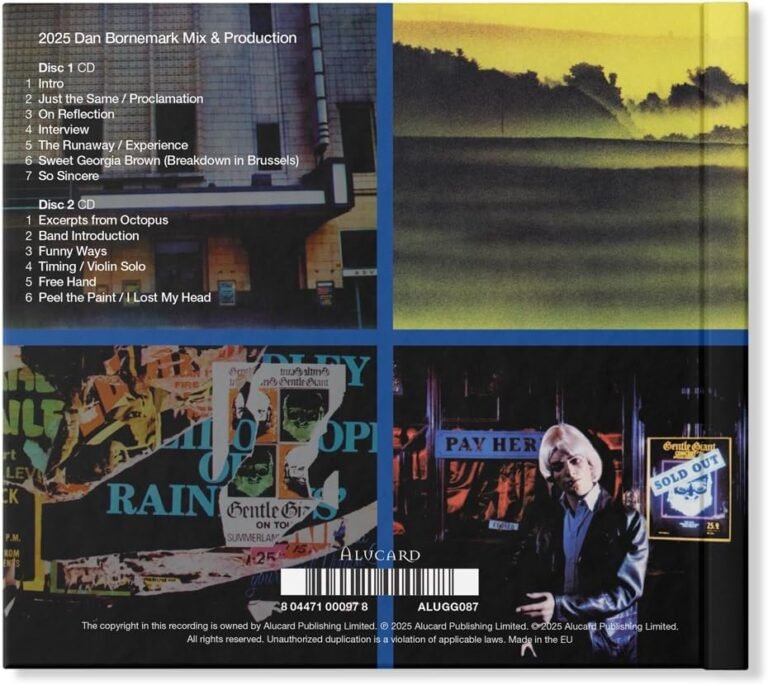 Gentle Giant - Playing the Fool - The Complete Live Experience-CD +Blu-Ray - Imagem 3