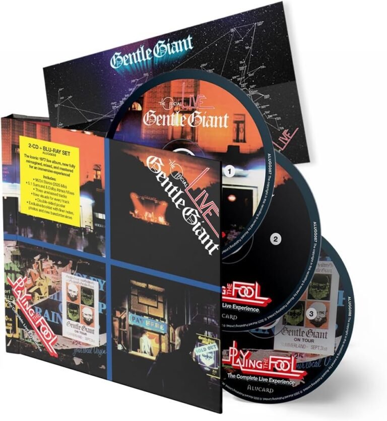 Gentle Giant - Playing the Fool - The Complete Live Experience-CD +Blu-Ray