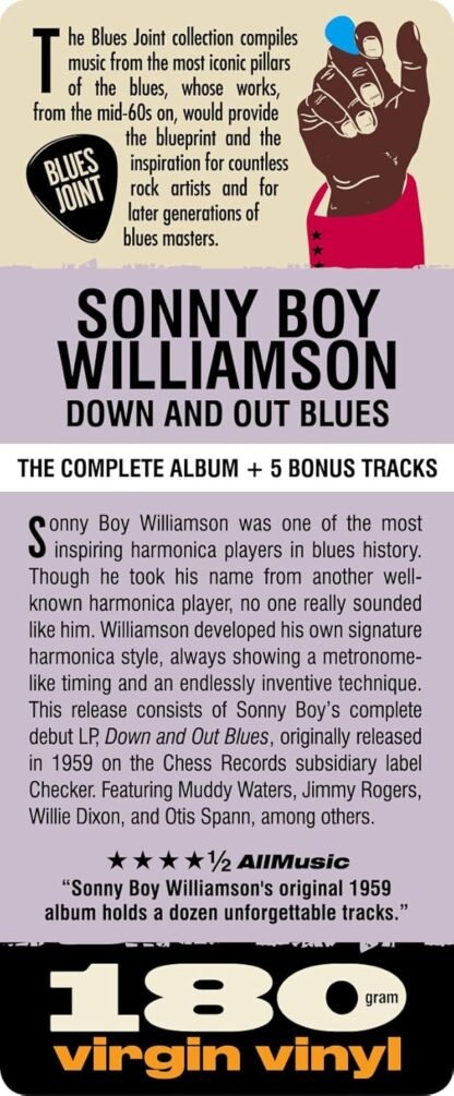 Sonny Boy Williamson - Down & Out Blues - Limited 180-Gram Vinyl with Bonus Tracks - Imagem 6