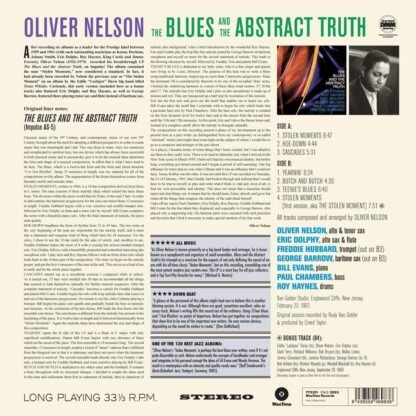 Oliver Nelson - The Blues and the Abstract Truth - Imagem 2