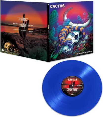 Cactus - The Birth Of Cactus - 1970 - Blue (Colored Vinyl, Blue) - Imagem 2