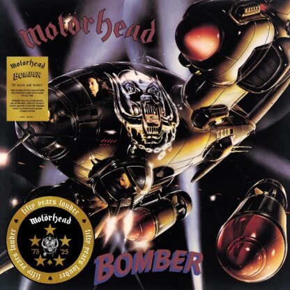 Motorhead - Bomber (50th Anniversary)[Dark Blue/Black Splatter LP] [Half-Speed] - Imagem 2