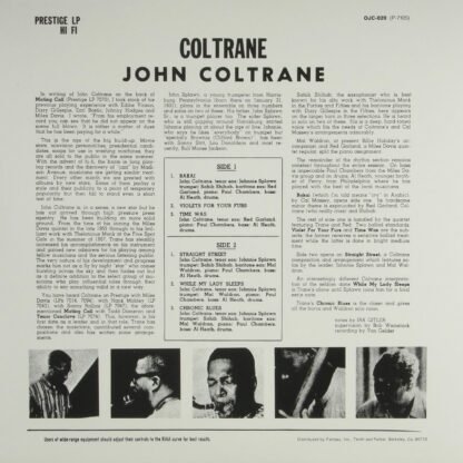 Coltrane - Prestige 7105 [Disco de Vinil] - Imagem 2