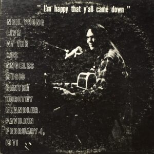 Neil Young -Dorothy Chandler Pavilion 1971 .br CD e Vinil