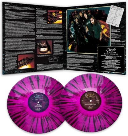 Liquid Tension Experiment - Purple/ black Splatter (Colored Vinyl, Purple, Green) - Imagem 3