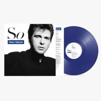 Peter Gabriel. - Peter Gabriel - So Limited Edition Blue Color Vinyl LP