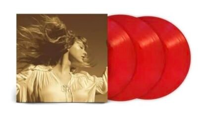 Taylor Swift - Fearless Taylors Version - Exclusive Limited Edition Red Colored Vinyl 3LP