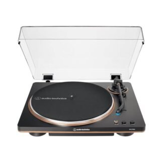 Toca-Discos Vinil Audio-Technica Automático AT-LP70X-BZ, Preto e Bronze, Bivolt 120/240V