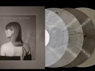 Taylor Swift - Taylor Swift The d Poets Department The Anthology Grey Marbled Translucent Version + 4 Acoustic Bonus Songs