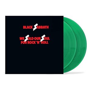 Black Sabbath - We Sold Our Soul For Rock 'N' Roll - Exclusive Limited Edition Translucent Green Colored 2x Vinyl LP