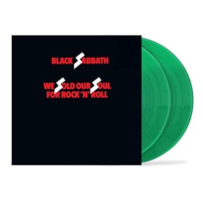 Black Sabbath - We Sold Our Soul For Rock 'N' Roll - Exclusive Limited Edition Translucent Green Colored 2x Vinyl LP