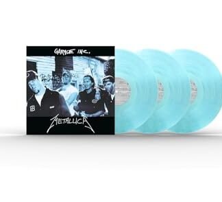 Metallica - Garage Inc - 'Fade To Blue' Colored Vinyl