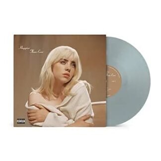 Billie Eilish - Happier Than Ever - Exclusive Limited Edition Light Blue Colored Vinyl 2LP (Poster Artwork Included)