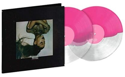 Ariana Grande - Thank U, Next - Exclusive Limited Edition Pink With Clear Split Colored 2x Vinyl LP