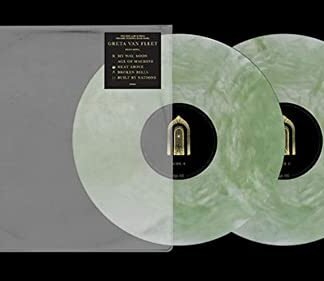 Greta Van Fleet - The Battle At Garden's Gate - Exclusive Limited Edition Tie Dye Colored Vinyl LP x2