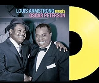 Armstrong, Louis / Peterson, Oscar - Louis Armstrong Meets Oscar Peterson [180-Gram Yellow Colored VinylWith Bonus Tracks] [Disco de Vinil]