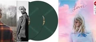 Taylor Swift - Evermore / Lover - Limited Edition Colored Vinyl - Taylor Swift Set