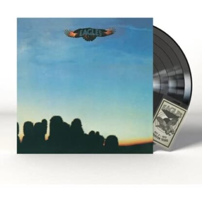 The Eagles - Eagles - Exclusive Limited Edition Black Colored Vinyl LP w/ Backstage Pass Replica
