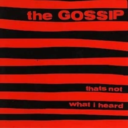 Gossip - That's Not What I Heard (RED APPLE VINYL)
