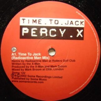 Percy X - Time to Jack: Radioactive Man Remix [Vinyl] [Disco de Vinil]