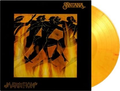 Santana - Marathon - Limited 180-Gram Yellow, Orange & Red Marble Colored Vinyl