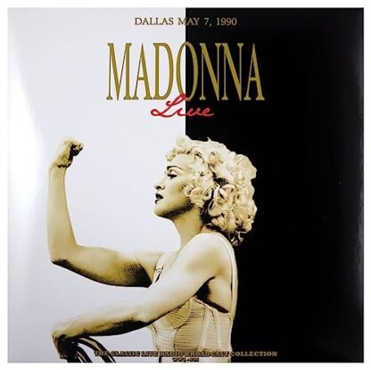 Madonna - LIVE IN DALLAS 1990 (WHITE/BLACK SPLATTER VINYL)-MADONNA
