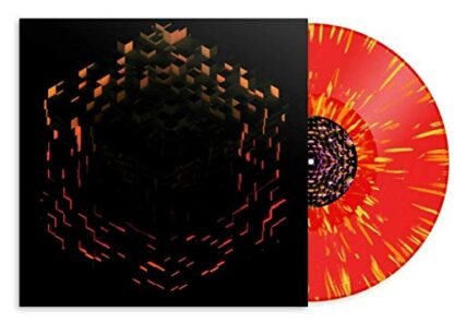 C418 - Minecraft Volume Beta - Exclusive Limited Edition Fire Splatter Colored Vinyl 2x LP