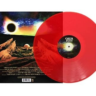 Greta Van Fleet & Friends - Greta Van Fleet - Anthem of the Peaceful Army LP Translucent Red Vinyl (VG+ or NM- Condition)
