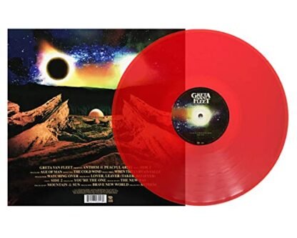 Greta Van Fleet & Friends - Greta Van Fleet - Anthem of the Peaceful Army LP Translucent Red Vinyl (VG+ or NM- Condition)
