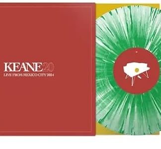 Keane - Hopes & Fears 20: Live From Mexico City - Limited Green & White Splatter Colored Vinyl