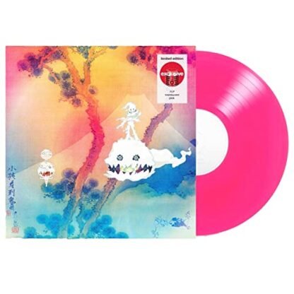 Kids See Ghosts - Exclusive Limited Edition Translucent Pink Colored Vinyl LP