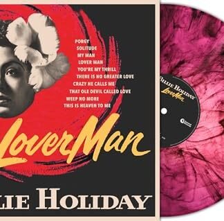 Billie Holiday - Lover Man - Magenta Marble Colored Vinyl