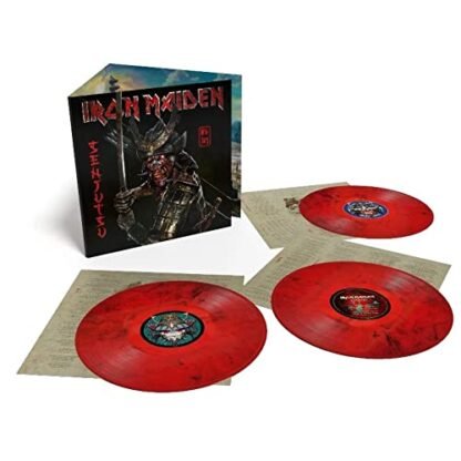 Iron Maiden - LP-IRON MAIDEN-SENJUTSU -LTD RED