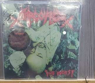 Sarcofago - LP THE WORST (IMPORTADO) (VINIL COLORIDO)
