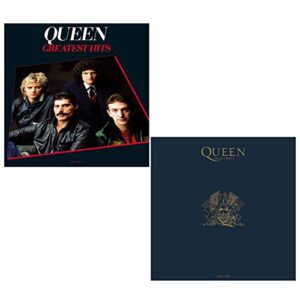 Queen - Greatest Hits I and II (Best Of) - Queen Greatest Hits 2 LP Vinyl Album Bundling