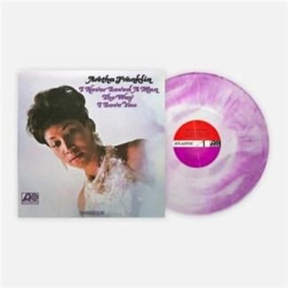 Aretha Franklin - Never Loved A Man - Remastered Mono Edition on Purple & White Colored Vinyl