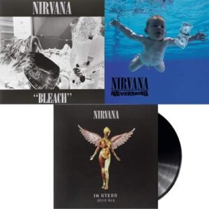 Nirvana - Nirvana: Complete Vinyl Studio Album Discography (Bleach / Nevermind / In Utero)