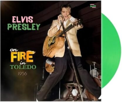 Elvis Presley - On Fire In Toledo - 1956 (Green Vinyl + Cd) [VINYL]