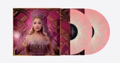 Wicked Movie Cast/Ariana Grande/Cynthia Erivo - Various Artists Wicked Glinda Cover Limited Pressed On Pink/White Splatter + Printed Inner Sleeves