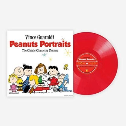 Vince Guaraldi - Peanuts Portraits The Classic Character Themes - Exclusive Limited Edition Opaque Red Colored Vinyl LP (Only 1000 Copies Pressed Worldwide)