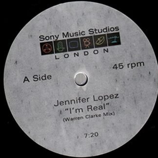 Jennifer Lopez - I'm real (4 versions, 2001, feat. Ja Rule) / Vinyl Maxi Single [Vinyl 12'']