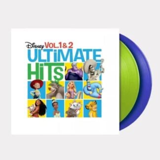 Various Artists - Disney Ultimate Hits Vol 1 & 2 - Exclusive Limited Edition Green & Blue Colored Vinyl 2LP