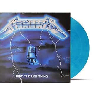 Metallica - Ride The Lightning - Exclusive Limited Edition Electric Blue Colored Vinyl LP