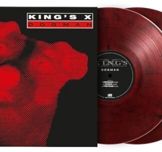 King's X - Dogman - Limited Gatefold 180-Gram Black & Red Marble Colored Vinyl