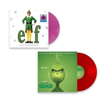 The Grinch & Elf - Elf + Grinch "Limited Edition" Vinyl Collection: Elf: Music From The Motion Picture (Purple) / The Gr inch: Original Motion Picture Soundtrack (Red)