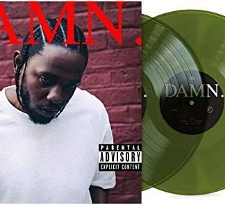 Kendrick Lamar - Damn - Exclusive Limited Edition Translucent Forest Green Colored 2x 180 Gram Vinyl LP