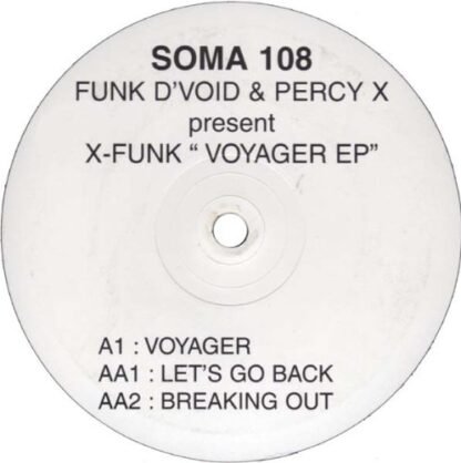 Funk D'void & Percy X - X-Funk [Vinyl] [Disco de Vinil]