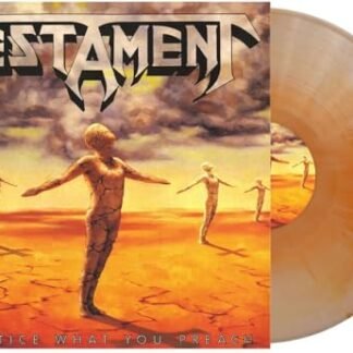 Testament - Practice What You Preach - Orange Bone Swirl (Vinyl)