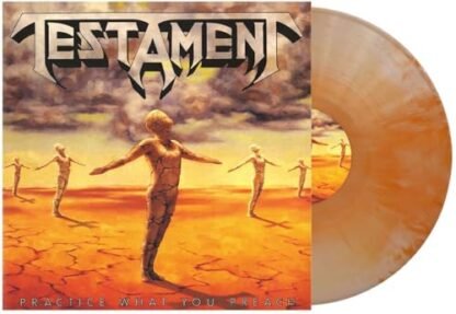 Testament - Practice What You Preach - Orange Bone Swirl (Vinyl)